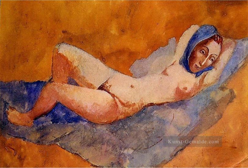 Nackte Couche Fernande 1906 kubist Pablo Picasso Ölgemälde